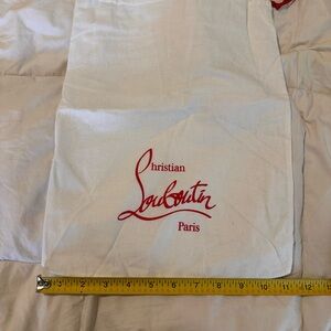 Christian Louboutin White Dust Bag